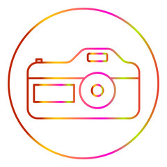 gradient camera icon