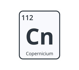 Copernicium Chemical Symbol. 
