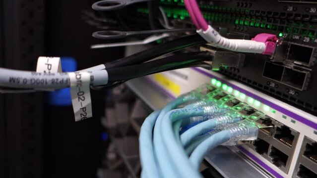 centralized connection to server and router/gateway for users to access various information systems