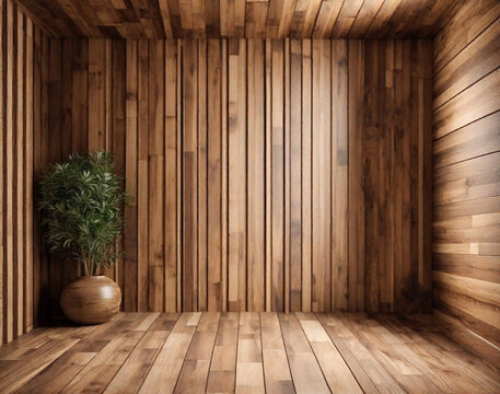 CLEAN SCENE MOCKUP FOR PRODUCTS, WOOD WALL TEXTURE, BACKGROUND FOR PRODUCTS