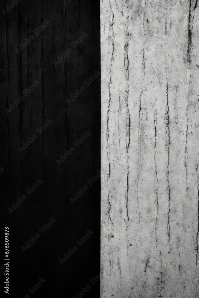 Poster minimalistic black and white lines with subtle texture ai generated illustration