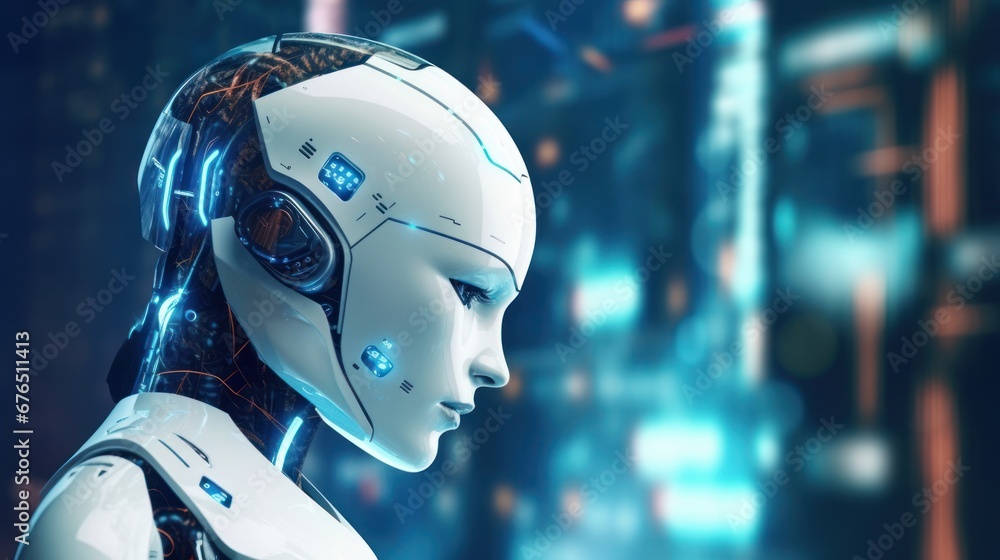 Poster system artificial intelligence chatgpt chat bot ai ai generated illustration
