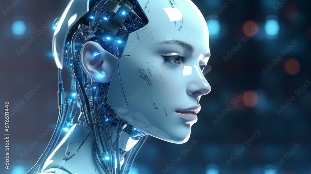 Poster system artificial intelligence chatgpt chat bot ai ai generated illustration