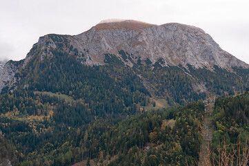 View of Berchtesgaden National Park, Berchtesgaden Alps, Berchtesgadener Land, Bavaria, Germany, Europe