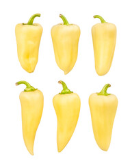 white pepper path isolated on white