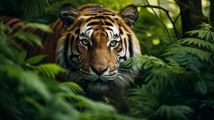 Majestic Tiger in Jungle