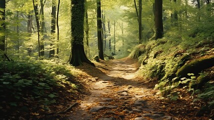 Path Through Enchanting Forest