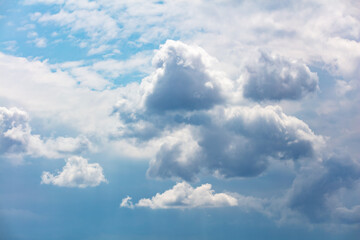 Naklejka na ściany i meble White cloud texture. Air material backdrop. Sky effect pattern.