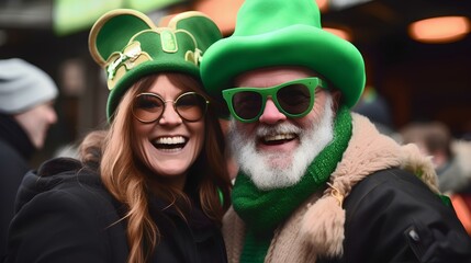st patrick day celebration event. generative AI