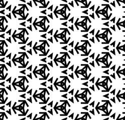 Black seamless abstract pattern. Overlay for background and backdrop. Ornamental design. PNG graphic illustration with transparent background.