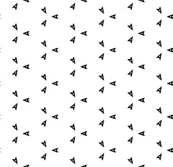 Black seamless abstract pattern. Overlay for background and backdrop. Ornamental design. PNG graphic illustration with transparent background.