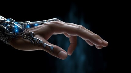 artificial intelligence hand 