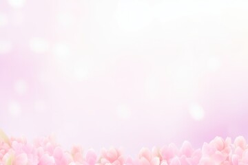 spring floral background with copy space