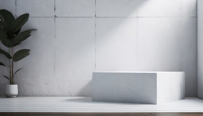 Product Platform. Home Decoration with Modern Designed Flower Pots. Minimalist Style. Pots That Add Liveliness to the Windowsill