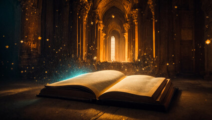 magical old book