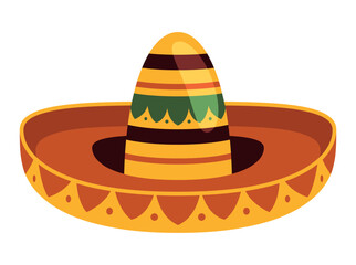 mexican sombrero illustration