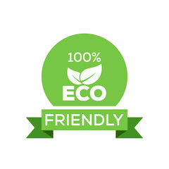 Eco-Friendly Vector isolated on white background