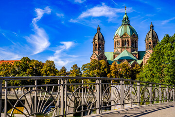 Sankt Lukas church in Munich - bavaria
