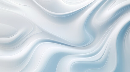 Fototapeta premium Explore liquid glass and abstract 3D water backgrounds with a touch of white shine.