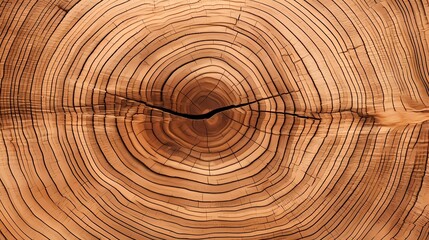 Fototapeta premium Wooden slice pattern. High quality wood texture. Cross section of tree. Background for interior