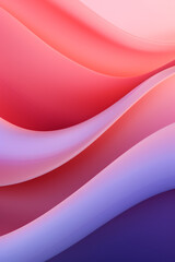 Colorful minimalistic geometric background smooth waves and color transitions in pink