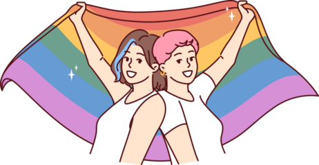 Lesbian women keep LGBT wet by participating in pride month parade and calling for more tolerant