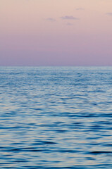 Obraz premium post sunset view of gulf of mexico