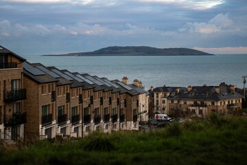 view of lambay island and robswall