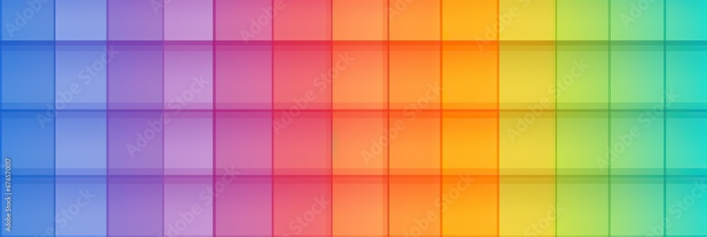 Poster abstract rainbow lines background