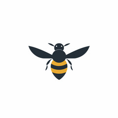 Wasp in cartoon, doodle style. 2d vector illustration in logo, icon style. AI Generative