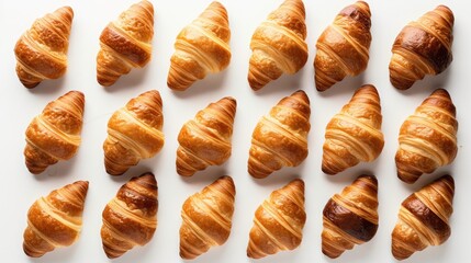 Sweet food breakfast bakery french pastry bread delicious dessert croissant fresh