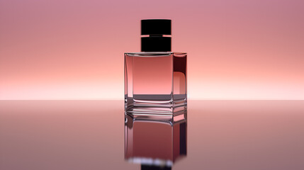 3d render of perfume bottle , ai generated