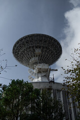 Fototapeta premium Large radio telescope, parabolic antenna