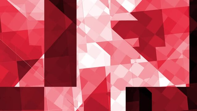 abstract red triangle background