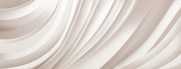 Abstract background of curved white stripes
