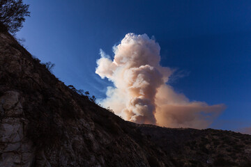 Yucaipa wildfire in California during one of the worst years