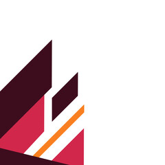 Modern Abstract Minimalist Footer