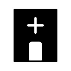 Obraz premium Hospital icon PNG file