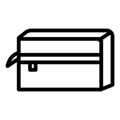 handbag icon line style