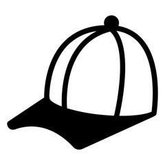 cap icon solid style