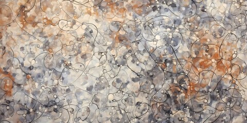 Fototapeta premium An Abstract natural textured art illustration with different shapes. Abstract pattern