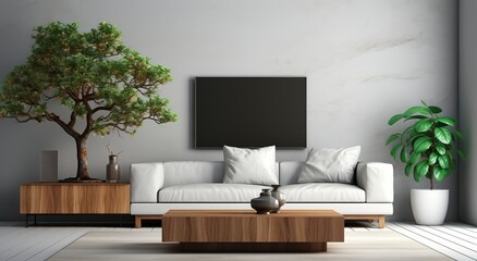 Modern living room design idea