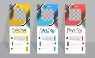 Corporate Business Rollup Design Template