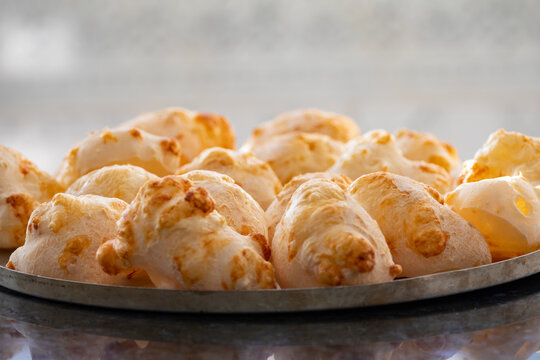 Traditional tapioca biscuits or cheese bread from Minas Gerais. Polvilho azedo