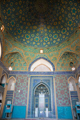 Iranian architecture of Jameh Mosque in Yazd city
