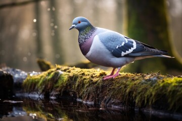 Fototapeta premium Common Wood Pigeon
