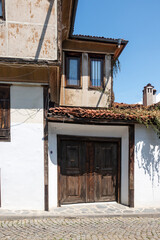 Fototapeta na wymiar Typical Building at Old town of Karlovo, Bulgaria
