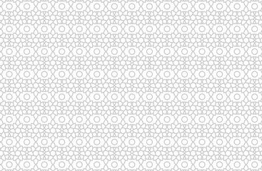 floral and plant seamless pattern background