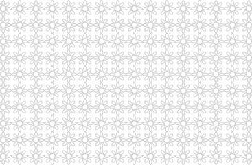 Fototapeta premium floral and plant seamless pattern background