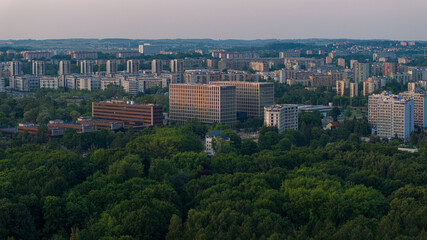 Krakow blokowisko Malopolska © sopthedrone